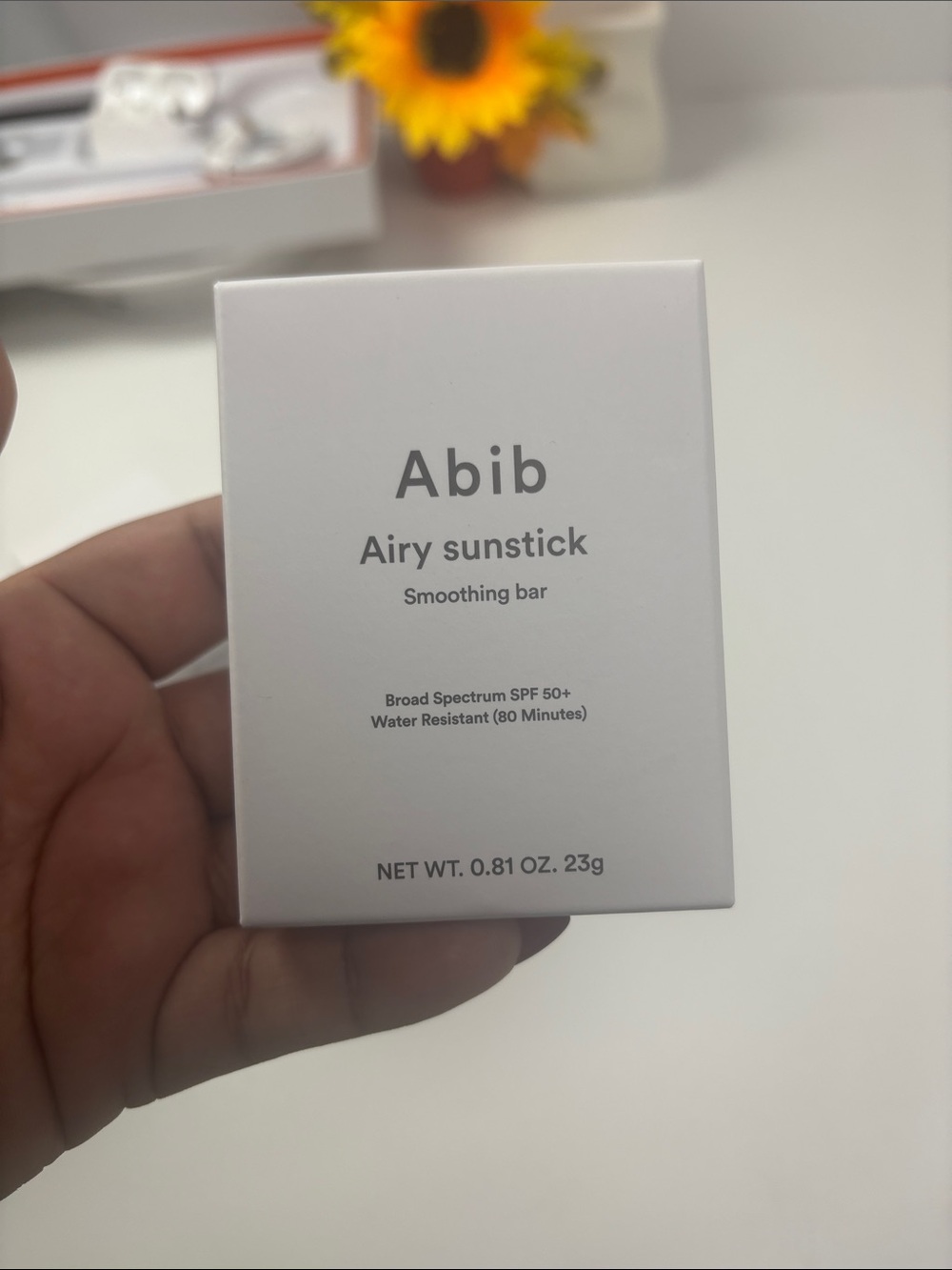 Airy Sunstick Smoothing Bar - White